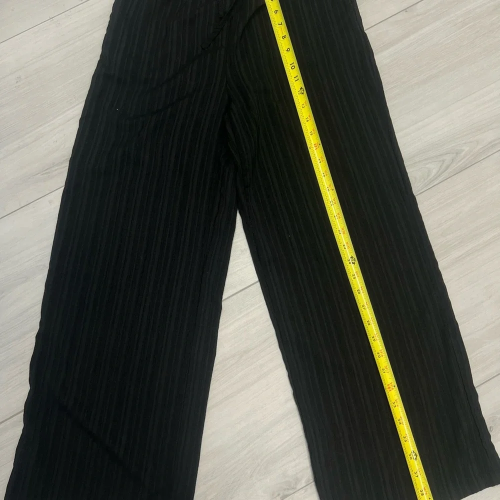 SHEIN Women's Wide Leg Pants Black Sz M - Picture 2 of 7